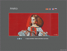 Tablet Screenshot of mekoart.net